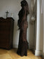 Annina brown dress