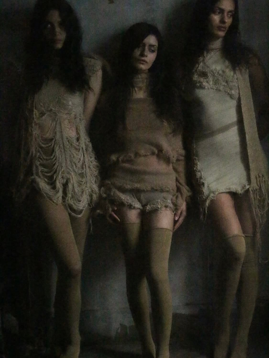 annina “les sœurs” hay
 mini dress