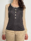 Metallic tank top