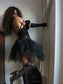 Annina black ballerina dress