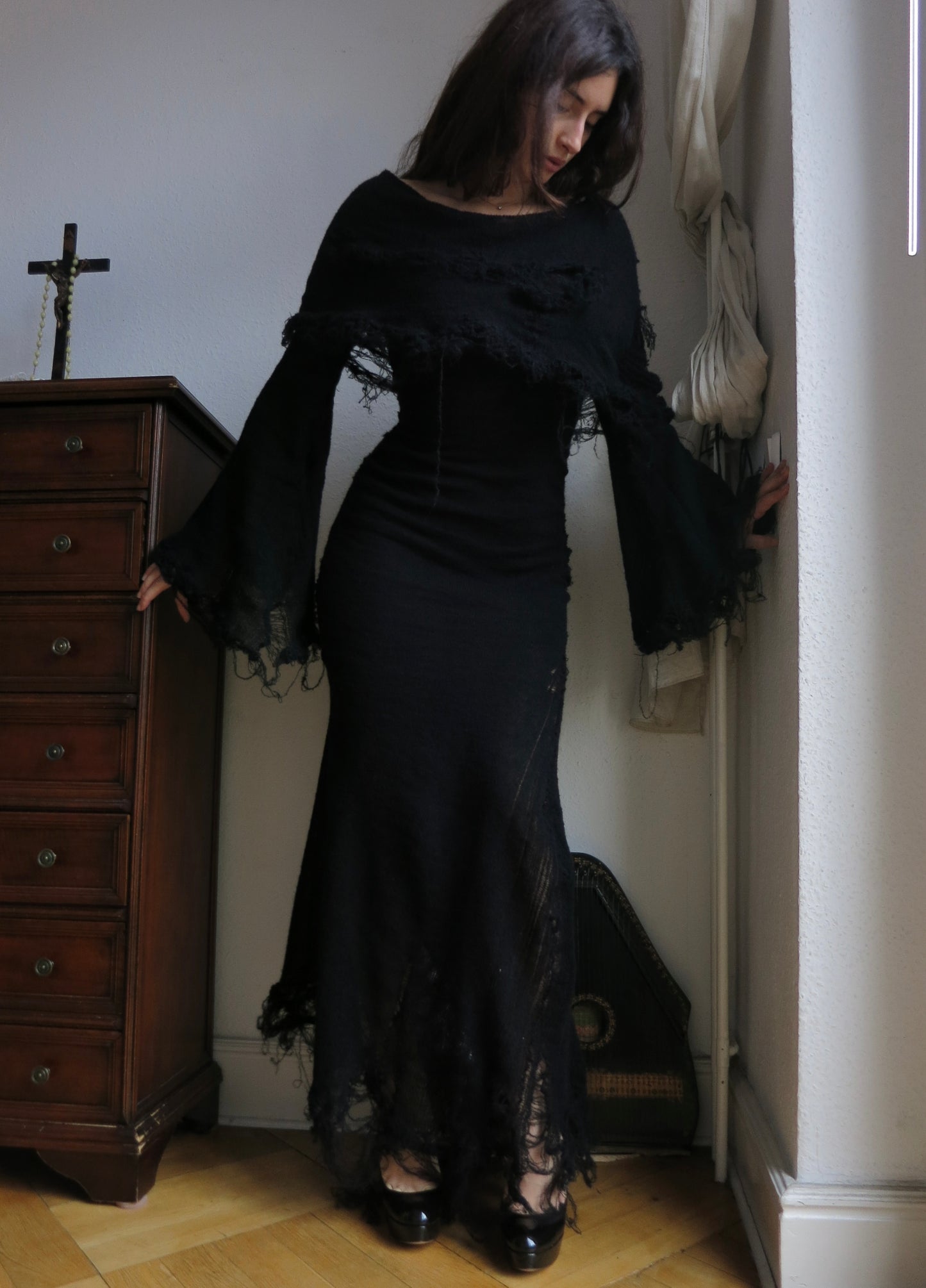 annina mohair dress