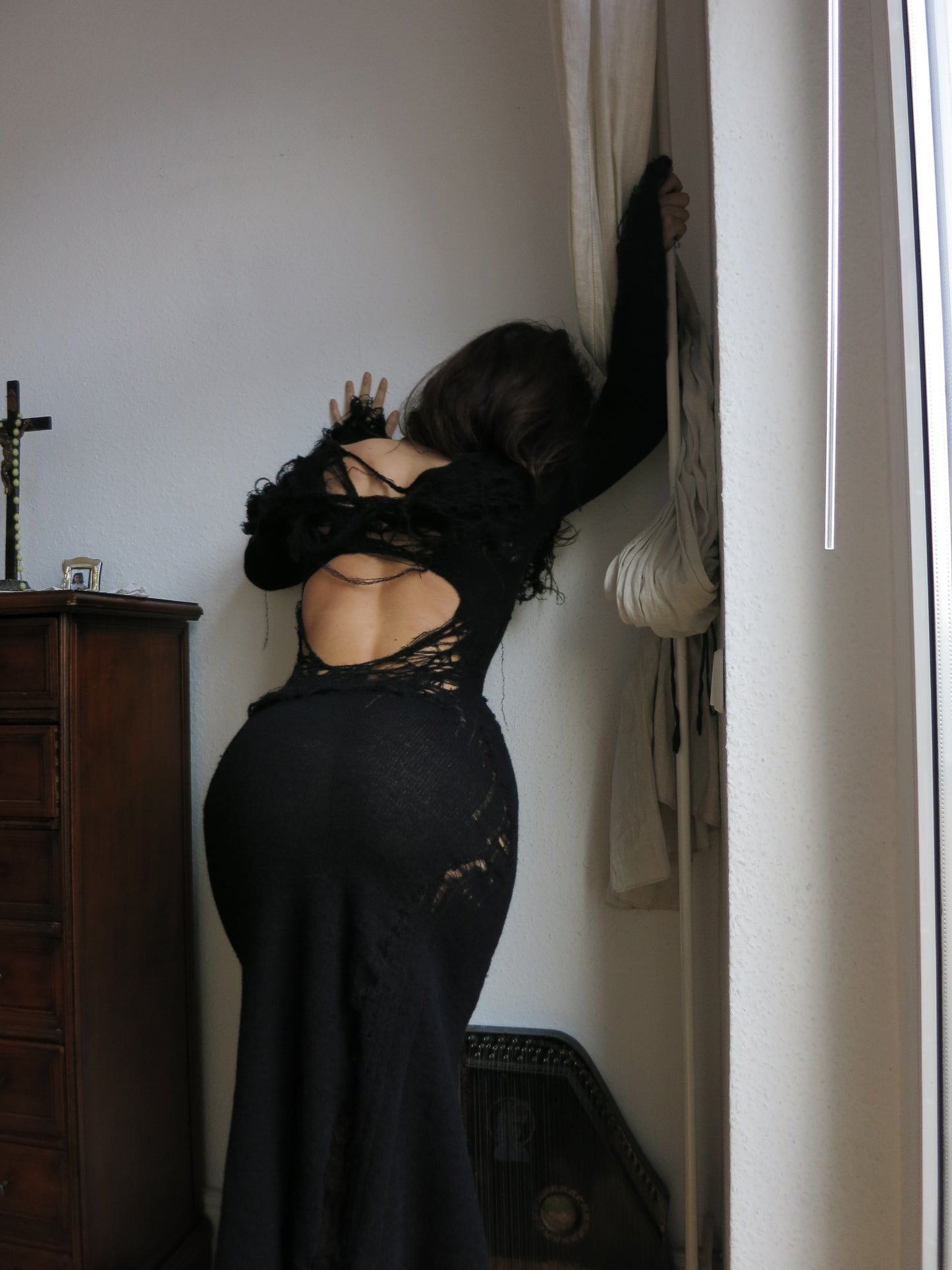 annina mohair dress