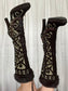 Pony hair boots