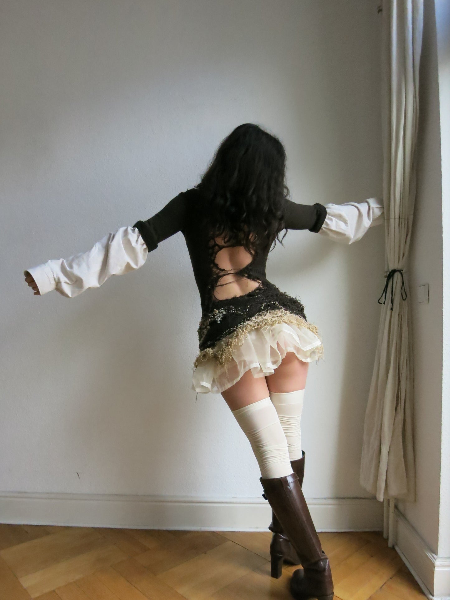 eithne padraigin ni bhraonain x annina alpine dress