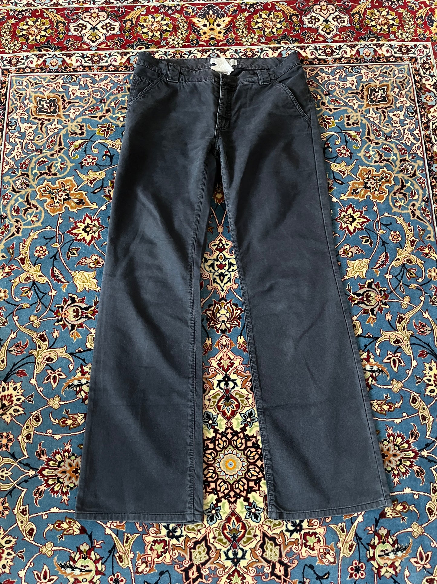 Sportmax navy blue trousers