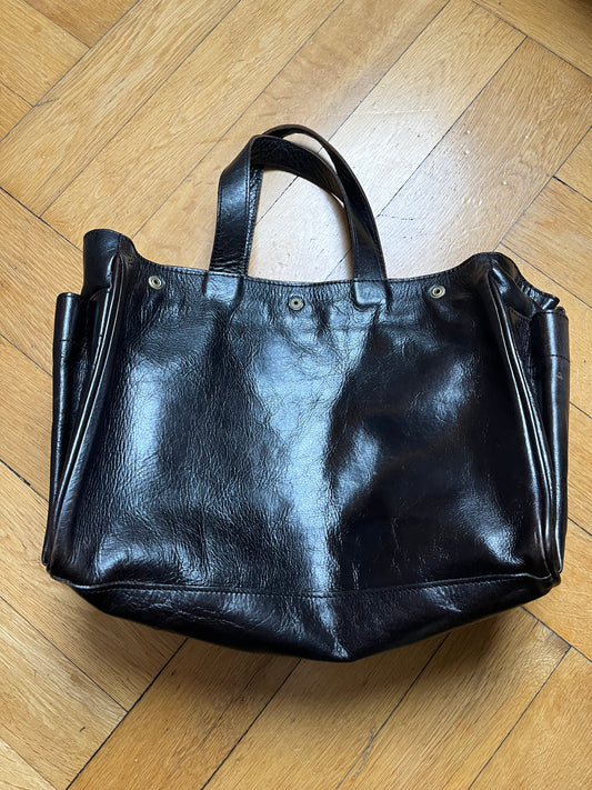 Zucca leather bag