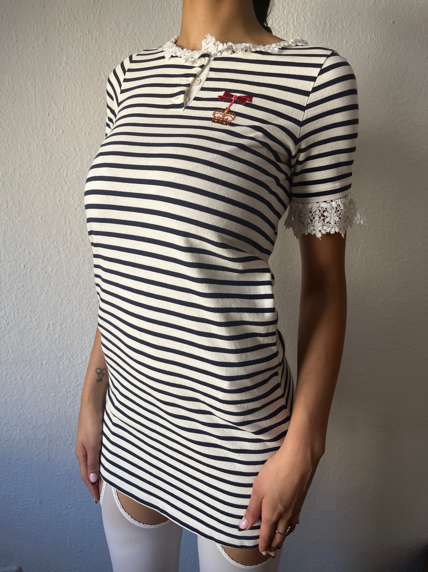 Striped sailor dress