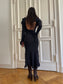 annina wool midi dress