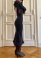 annina wool midi dress