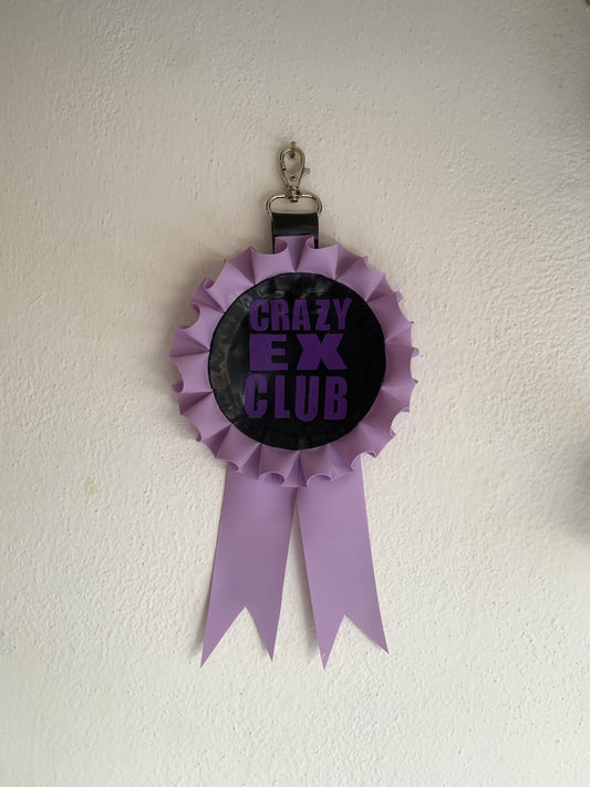 g.b.g.b crazy ex club latex keychain