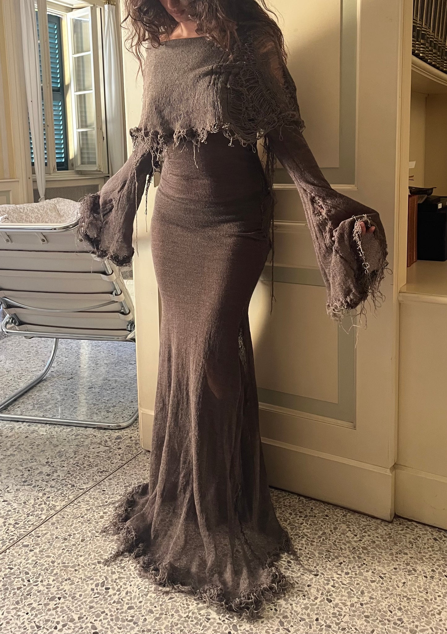 annina concrete dress