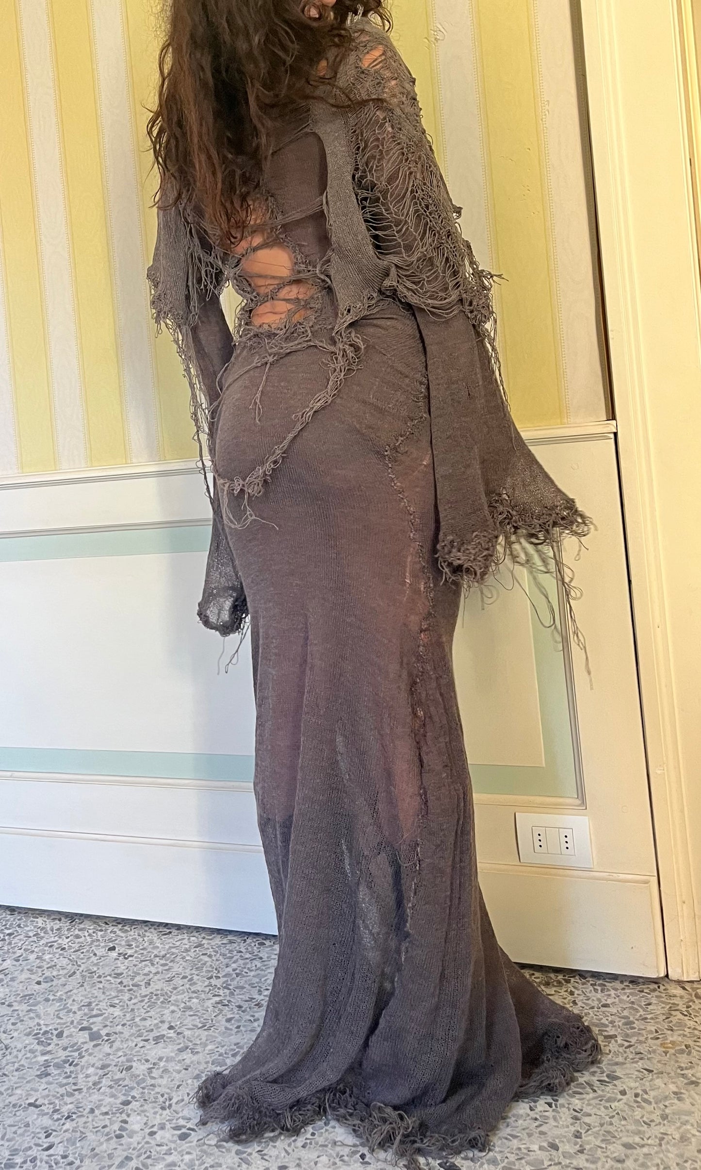 annina concrete dress