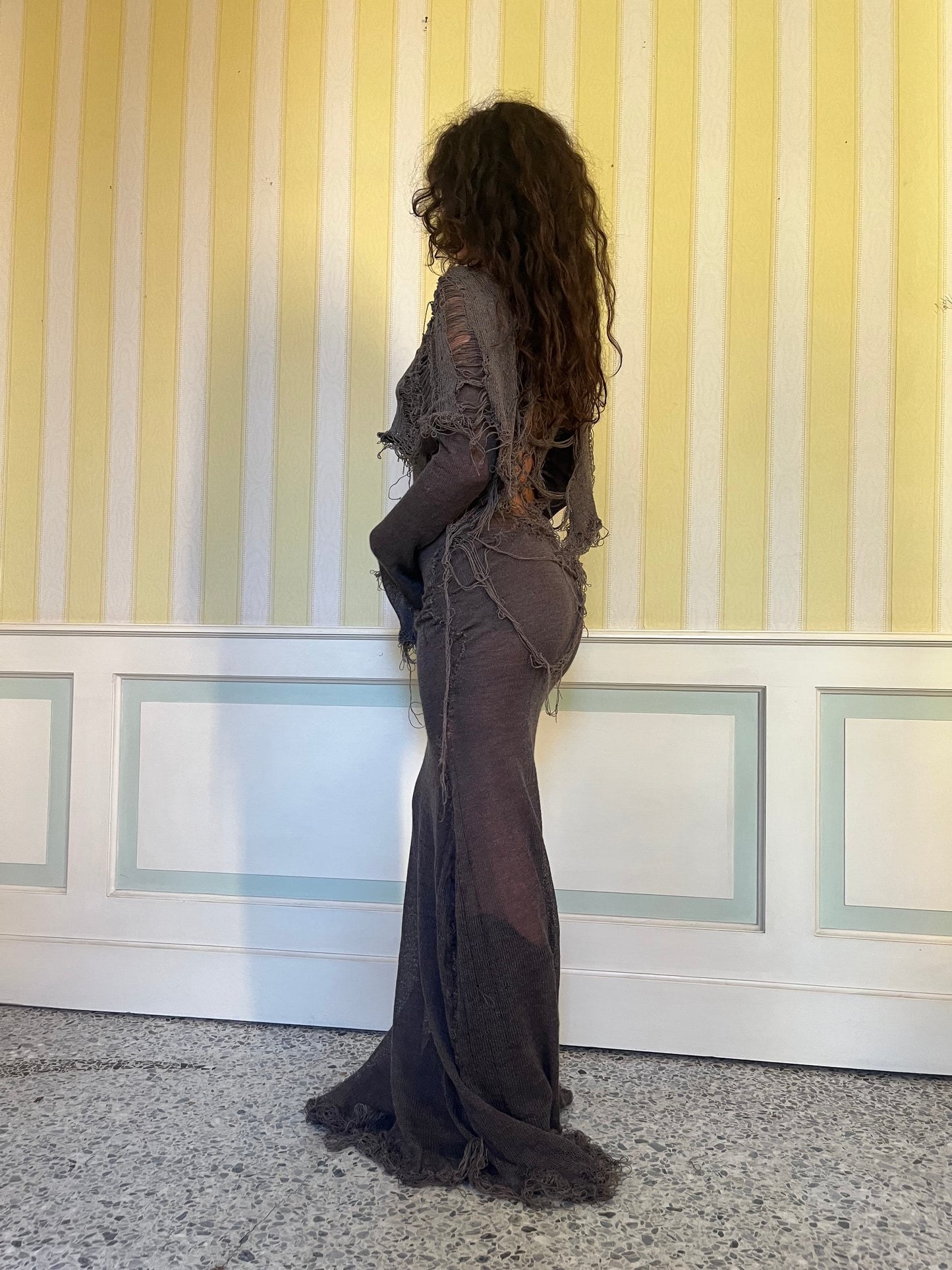 annina concrete dress