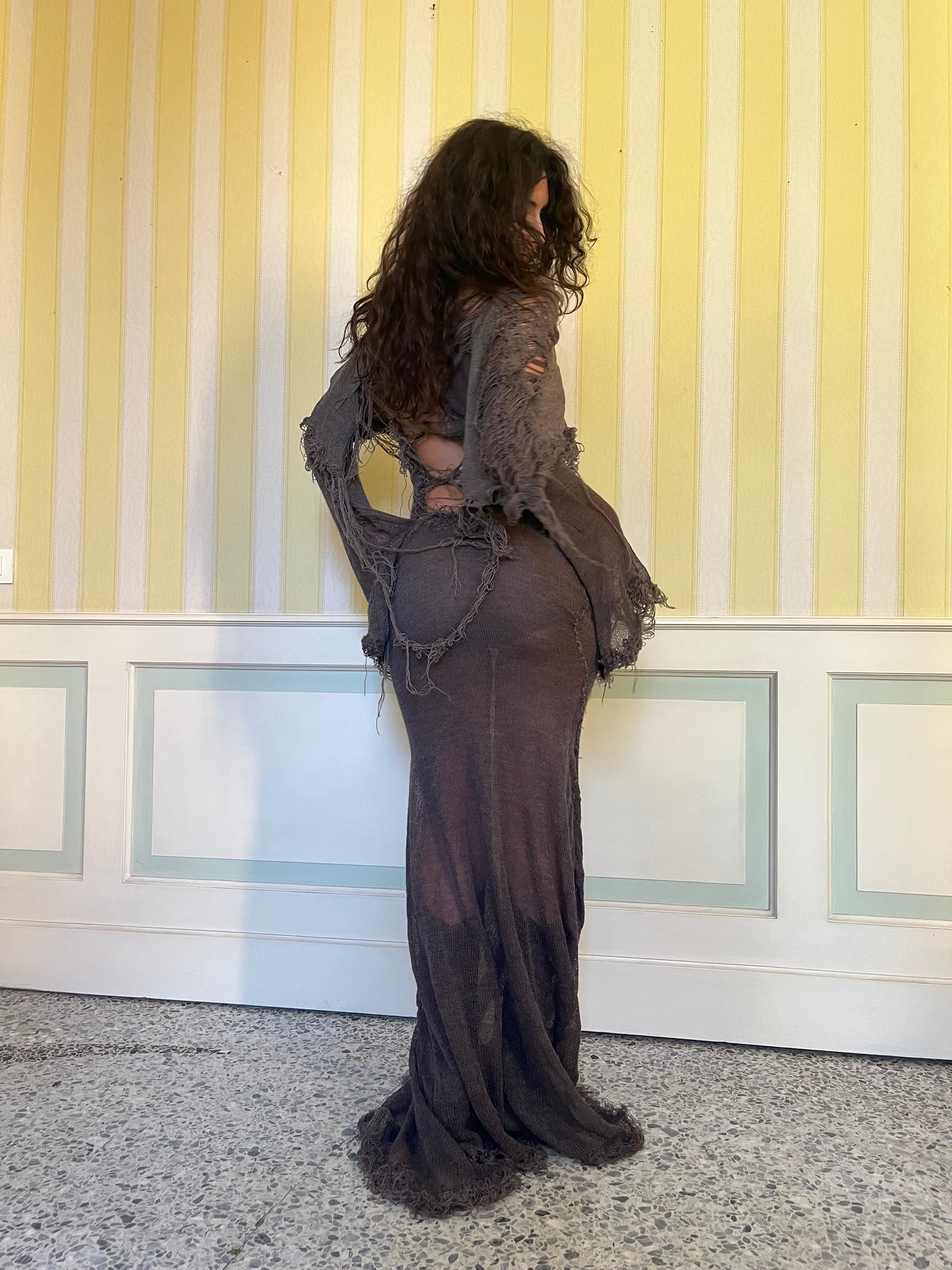 annina concrete dress