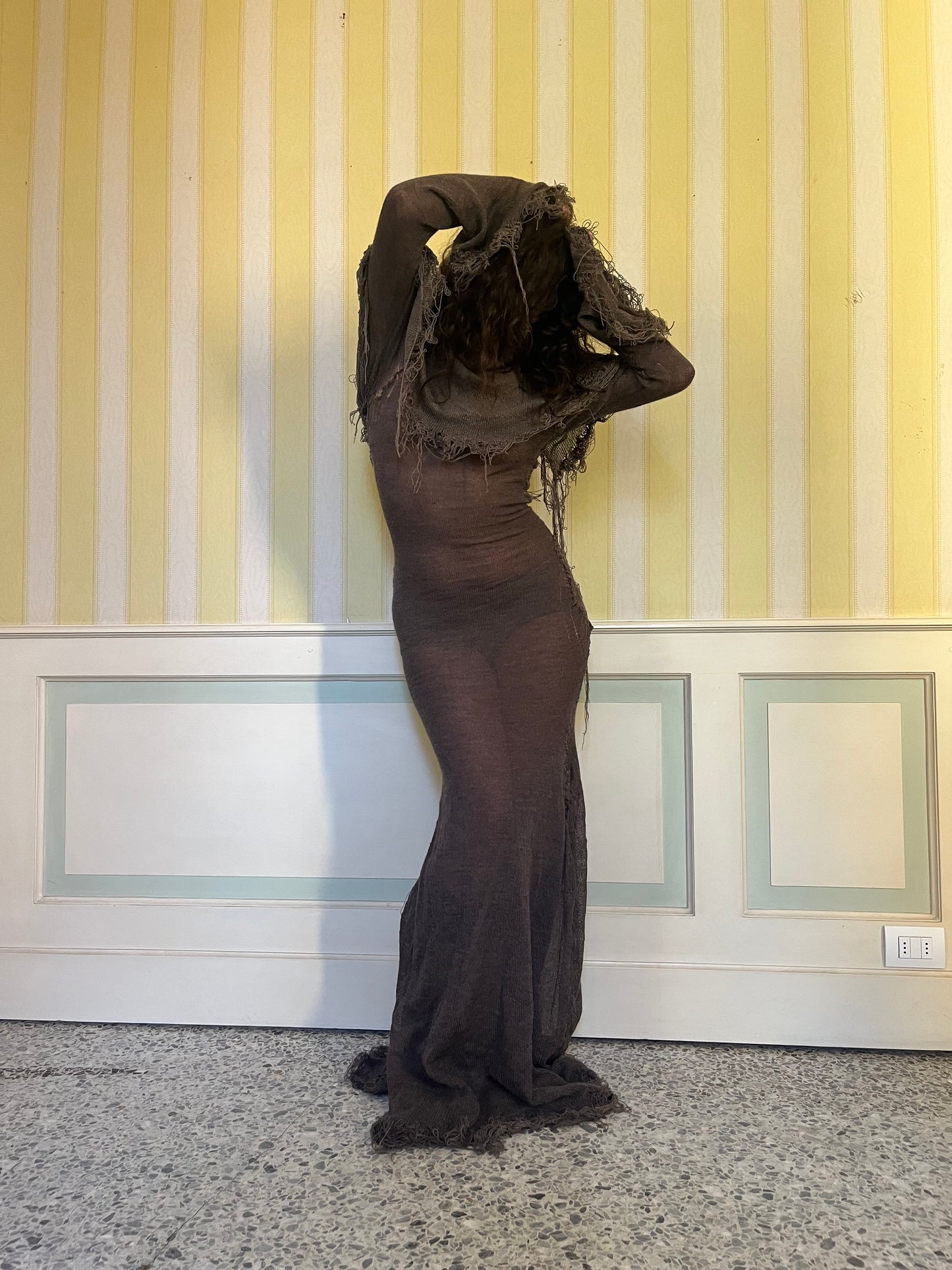 annina concrete dress
