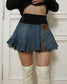 Denim tutu skirt