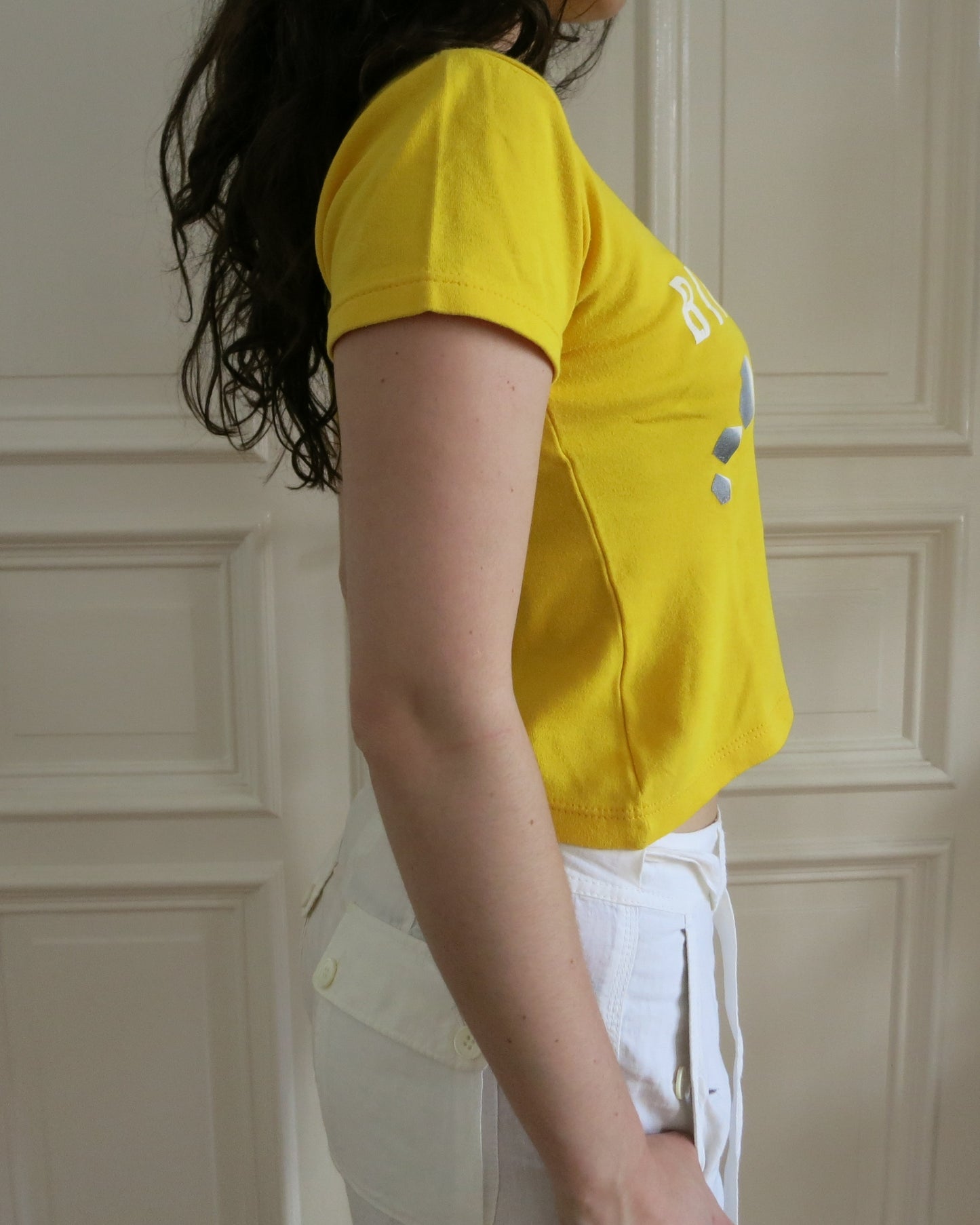 Yellow Bikkembergs t-shirt