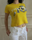 Yellow Bikkembergs t-shirt