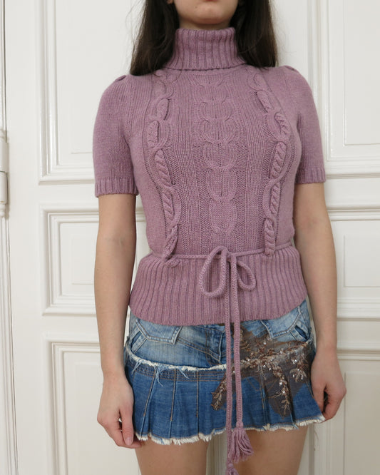 Knit turtleneck