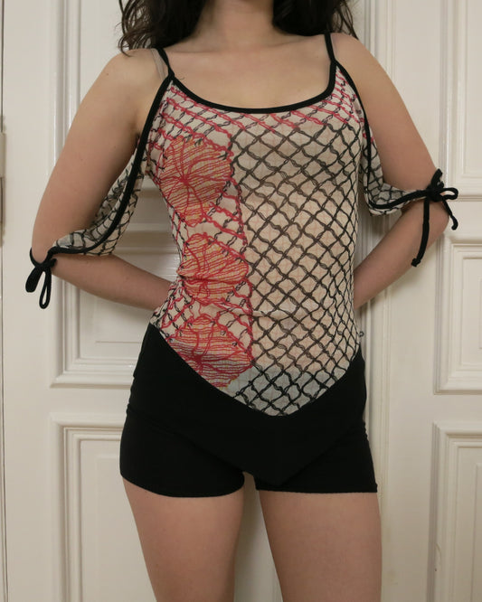 Save the queen mesh top