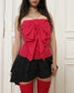 Red bow top