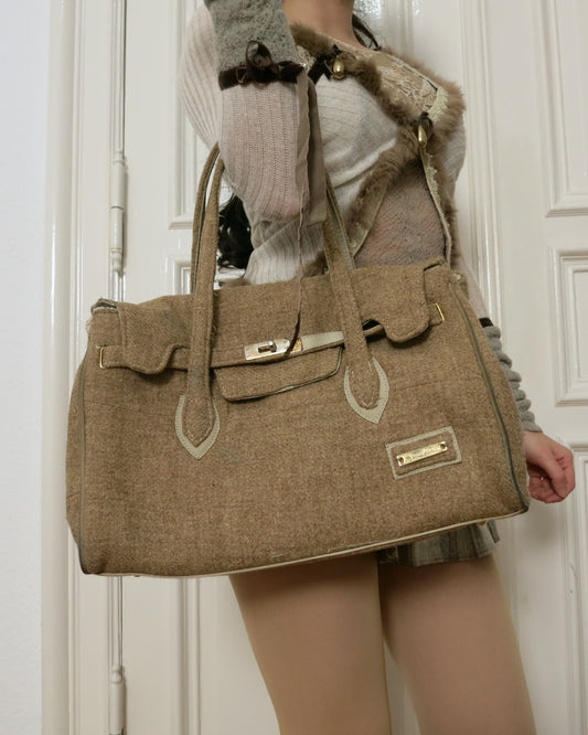 Wool "birkin"