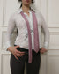 Silky pink tie