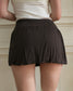 Ethereal brown skirt