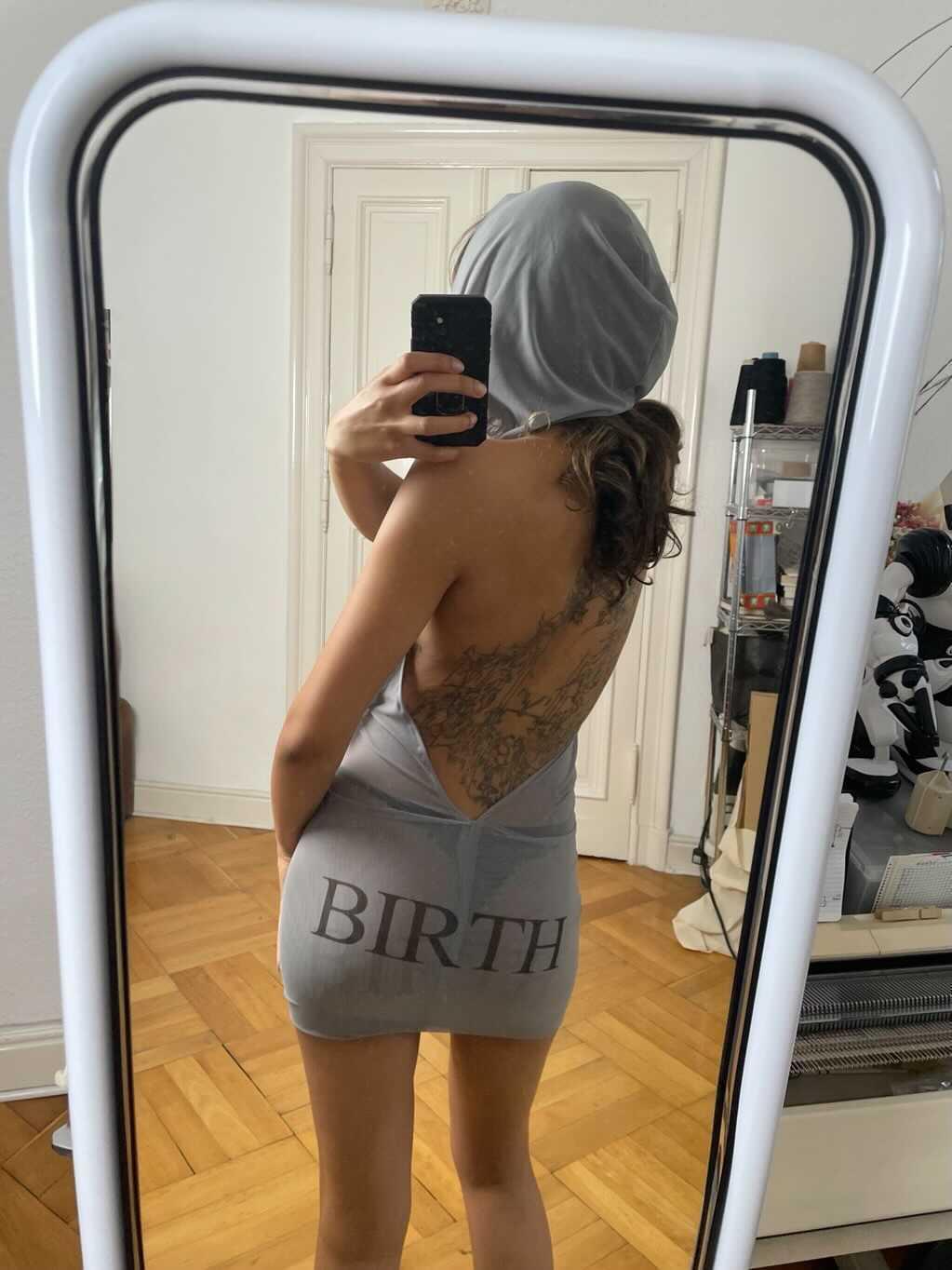 ex-myszka "birth" embryo dress