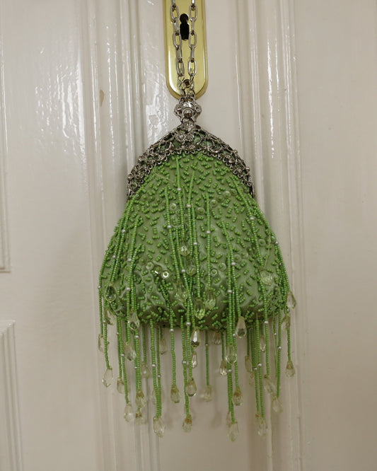 Beaded pouch