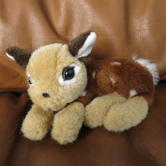 Resting fawn plush