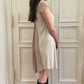 Marithé + Francois Girbaud dress with gatherings and lace