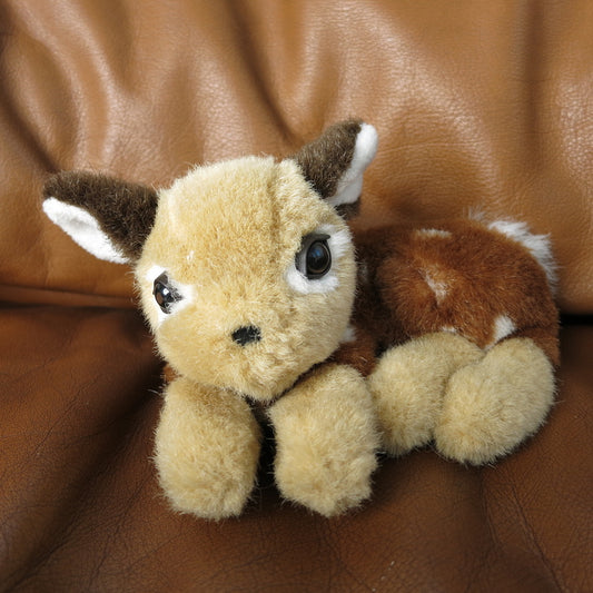 Resting fawn plush