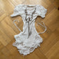 Skeleton Key linen & cotton dress