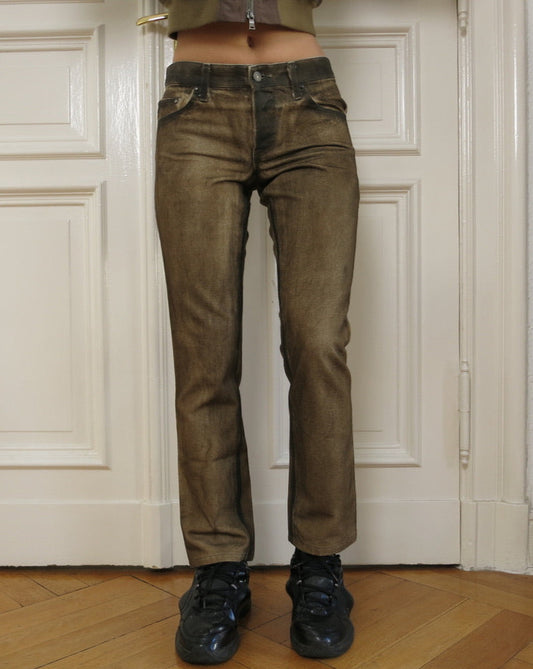 Shellac muddy skinny jeans