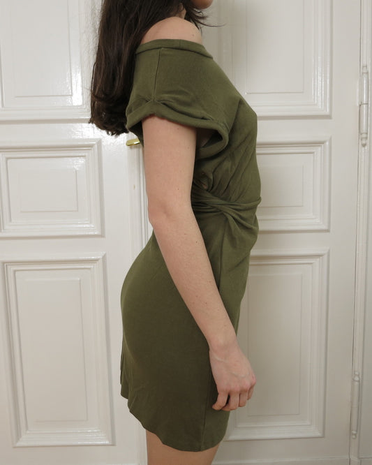 Twisty tank top dress