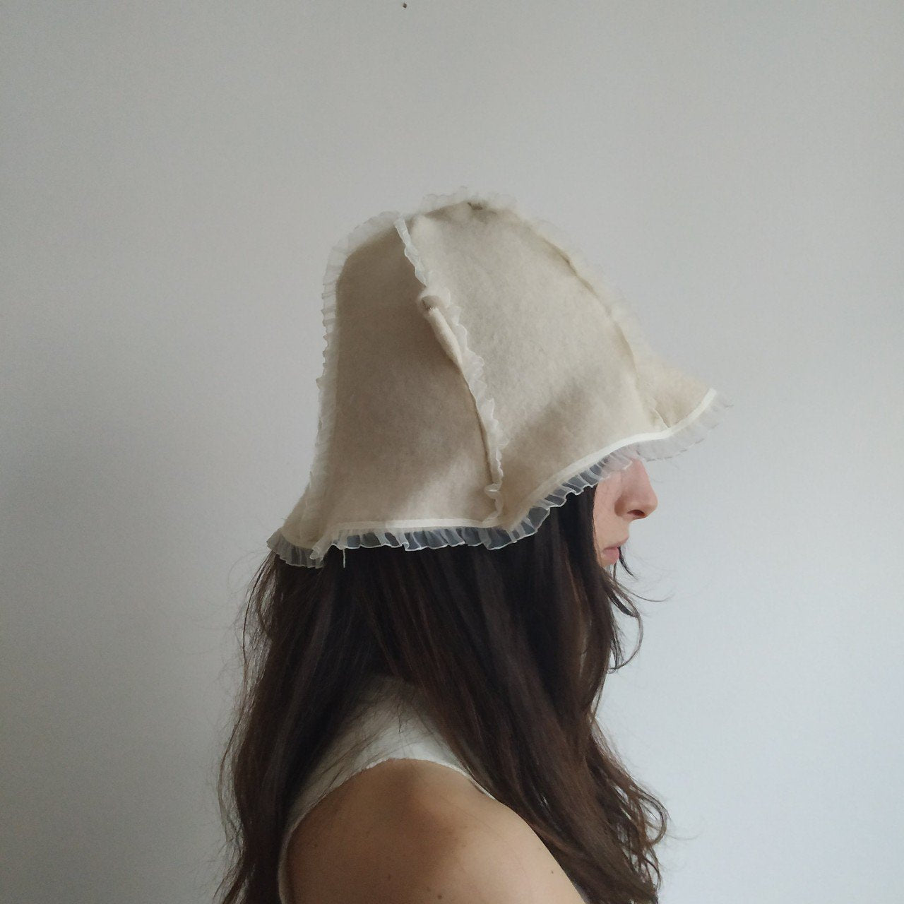 Recycled cashmere hat