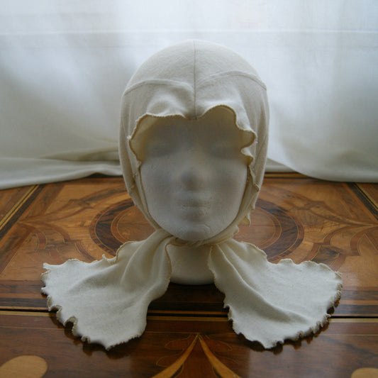 Angora orchid bonnet no. xiv