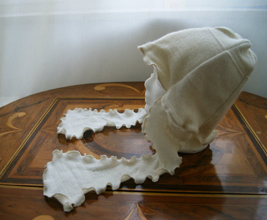 Ribbed orchid bonnet no. xvi