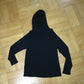 Zucca black wool hoodie