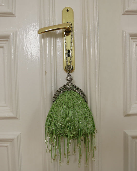 Beaded pouch