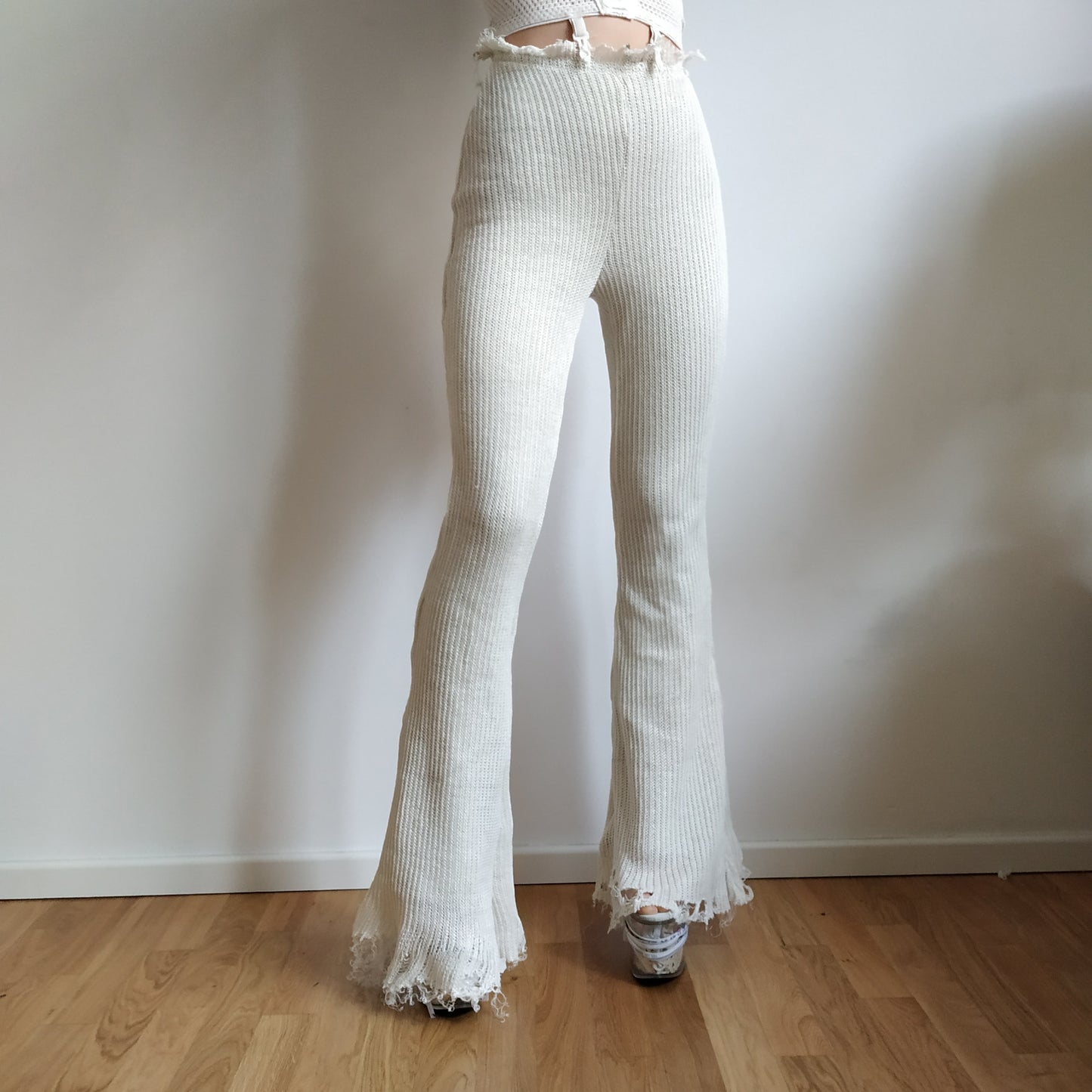 Knitted flared Pants