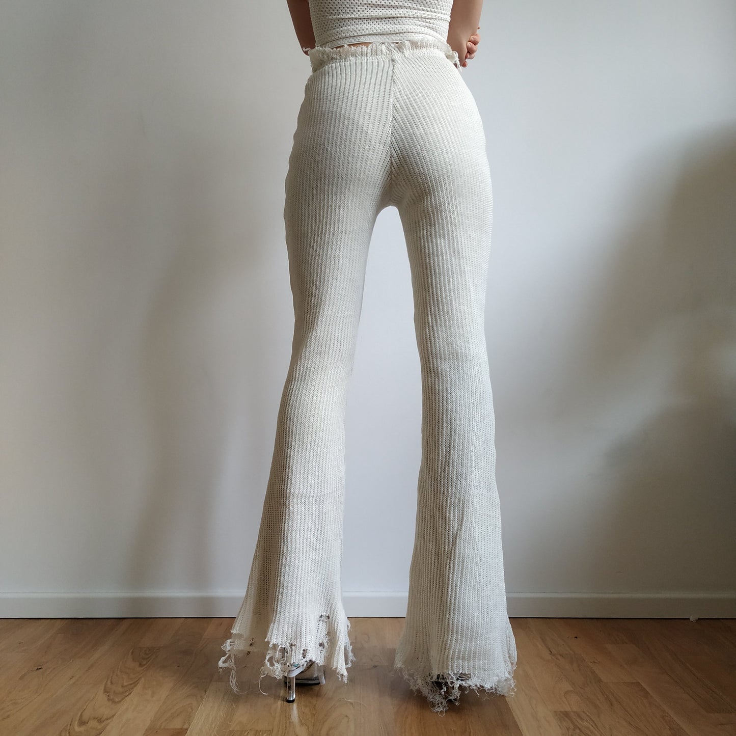 Knitted flared Pants