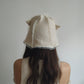 Recycled cashmere hat