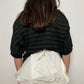 Limi Feu knitted shortsleeve shoulder free top