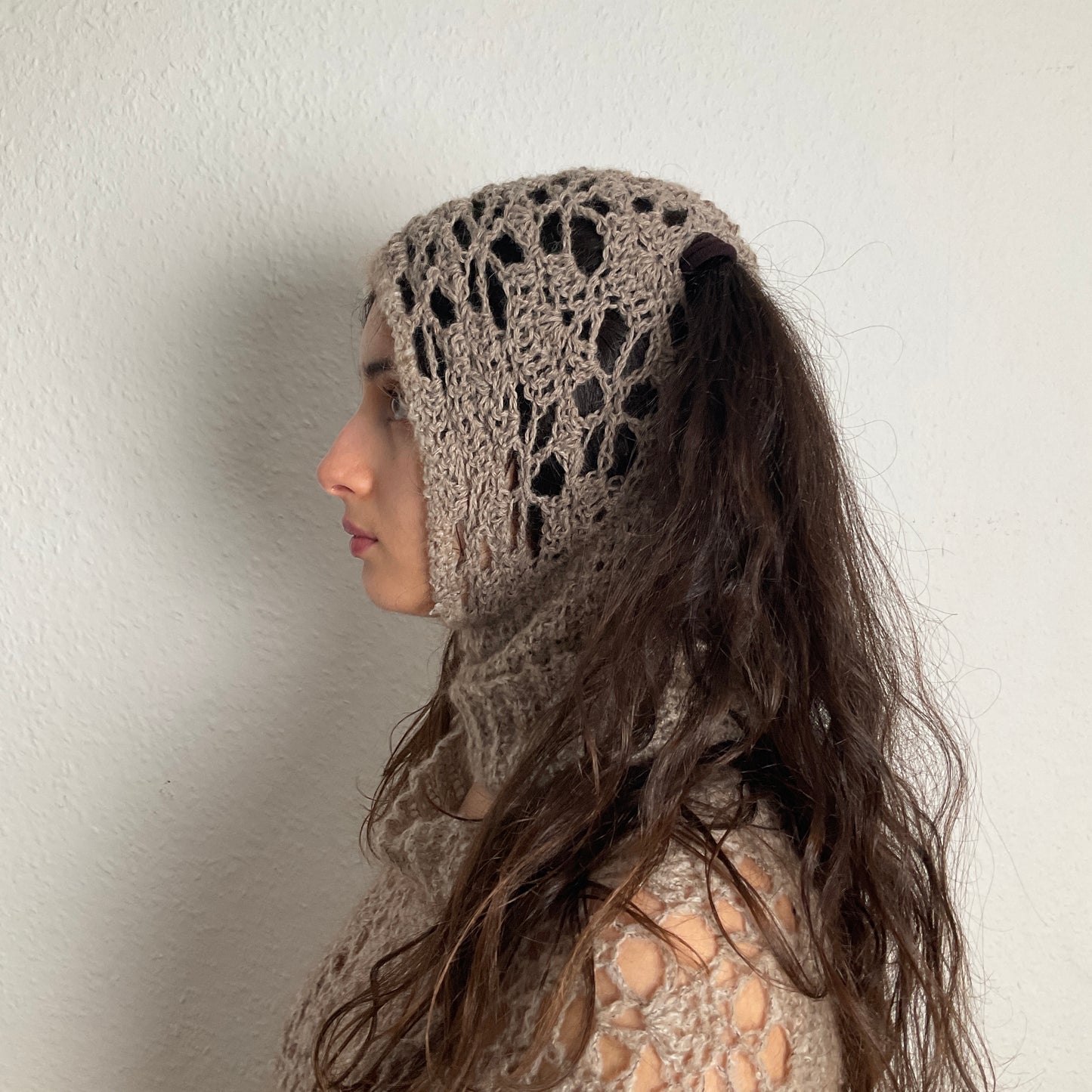 prototype 'helmet' ~ crochet balaclava from mođđe studio