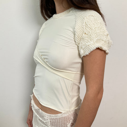 White bondage t-shirt