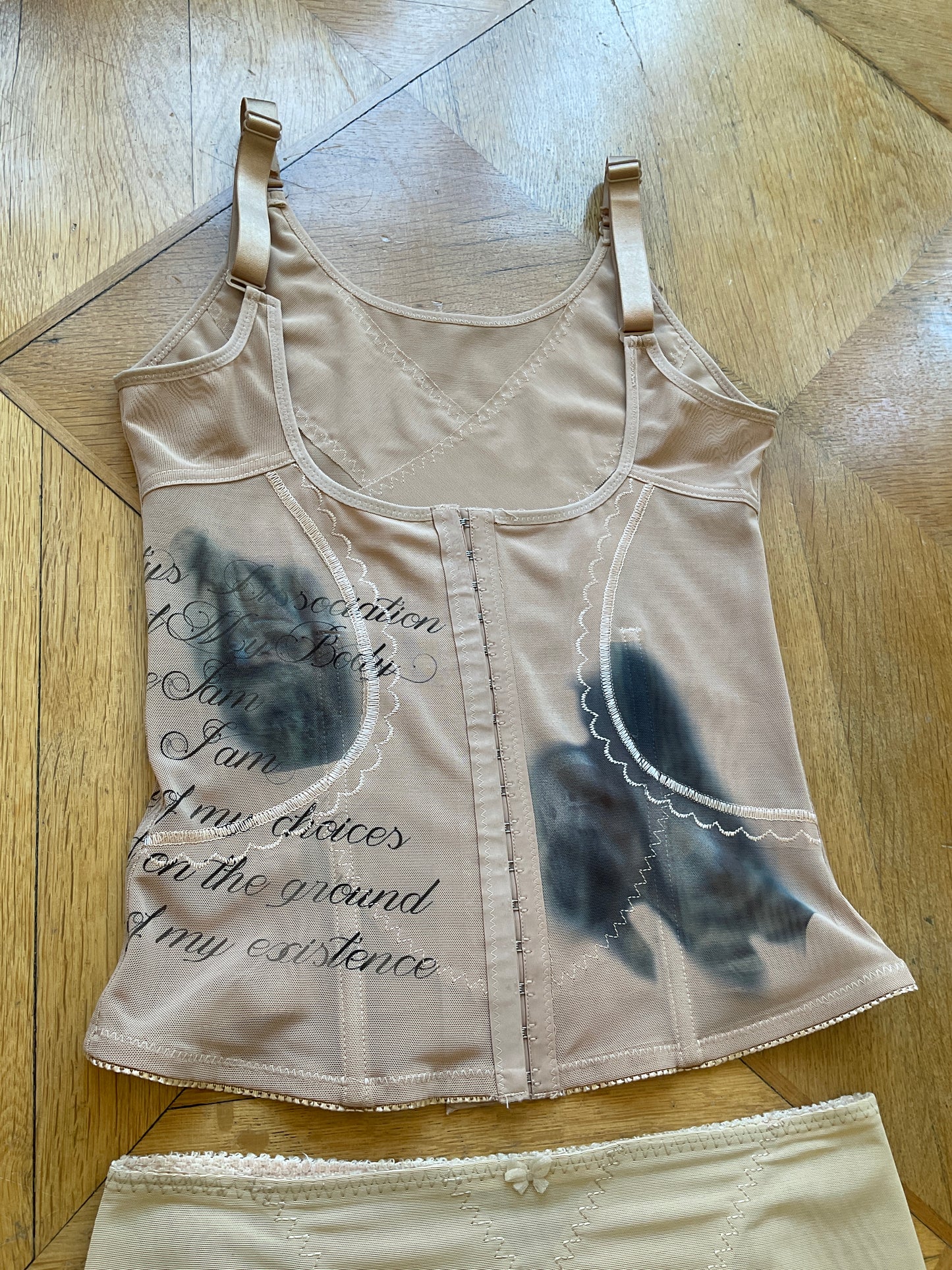 ex-myszka x annina - Printed corset top