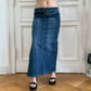 00s denim skirt