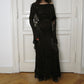 gargarox ~ dark brown monk dress